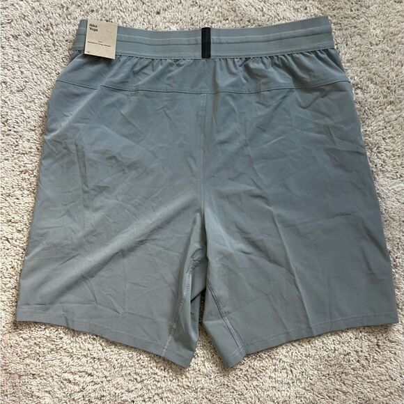 Nike Yoga Training Dri-Fit Lightweight Shorts Gray - Picture 8 of 9